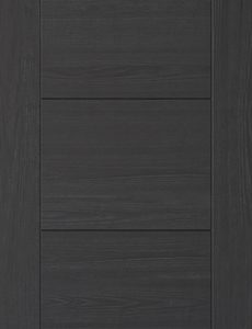 Internal Charcoal Black Vancouver FD30 44mm Solid Core Door Pre-Finished - LPD